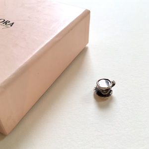 Pandora Sterling Silver Teacup & Saucer Charm